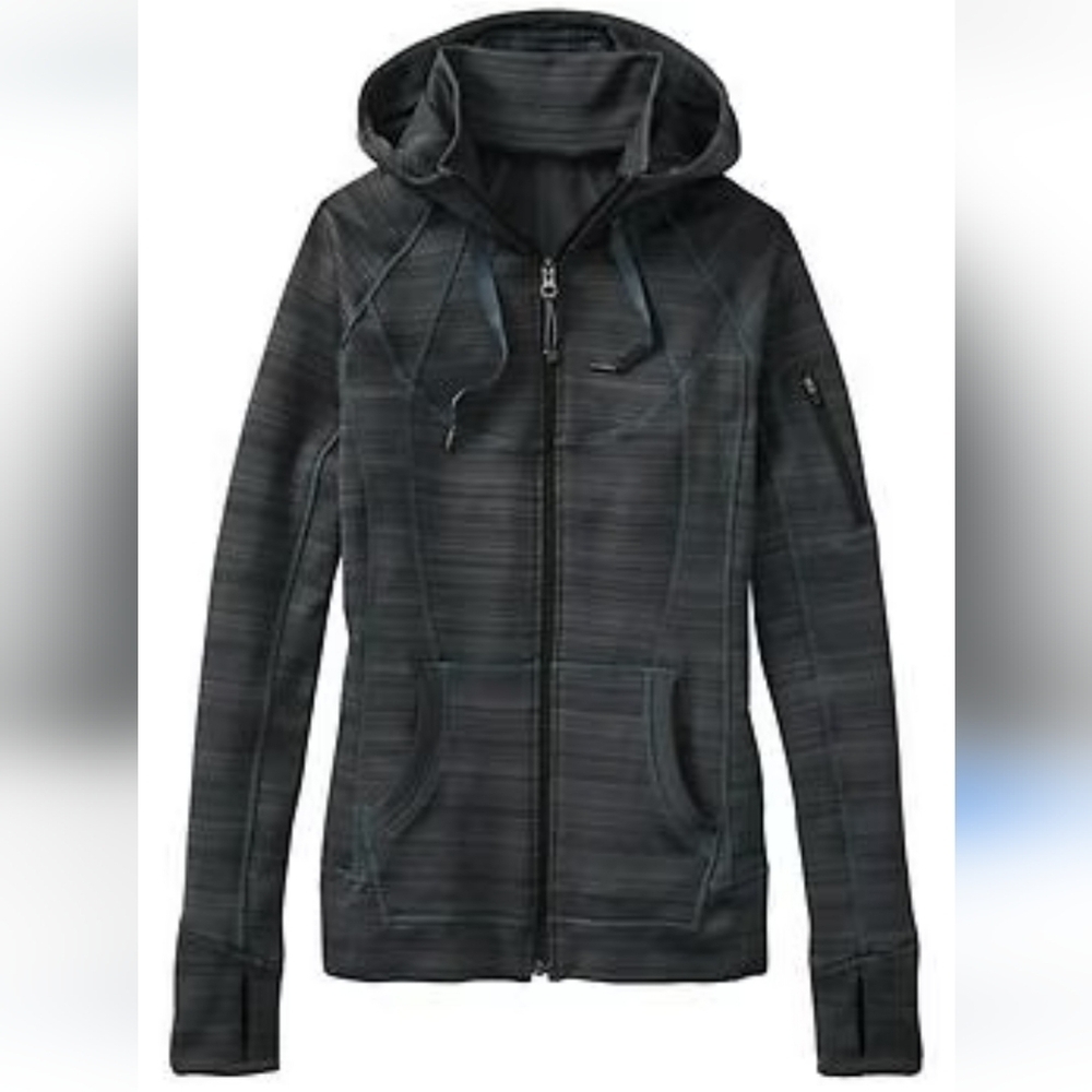 Athleta Striped Strength Hoodie